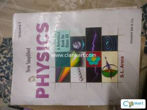 S.L. Arora Physics class 12 vol 1 & 2