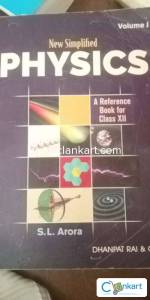 S.L. Arora Physics for Class 12 Part 1 and 2
