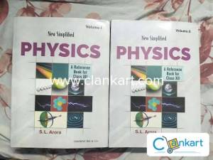 S.L. Arora Physics for Class 12 (Volume I & II)