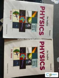 S.L. Arora Physics for Class 12 Volume I & II
