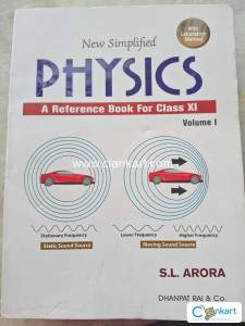SL Arora Physics for class 11