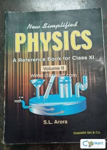 S.L. Arora Physics for class 11th Volume 2