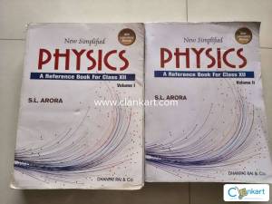 SL Arora Physics for class 12