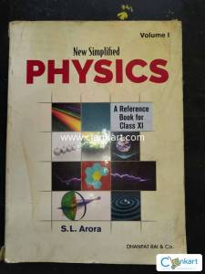 S.L. Arora Physics reference book for Class 11