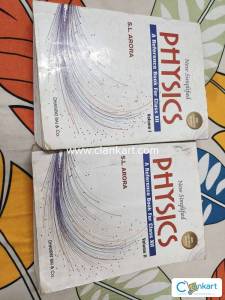 S.L. Arora Physics reference book volume 1&2 class 12