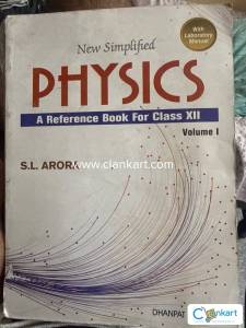 SL Arora Physics volume 1 for Class 12
