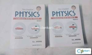 SL Arora XI Physics Vol1&2 + Lab Manual - PRISTINE CONDITION