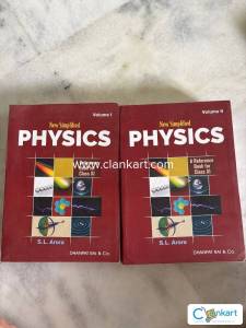 S.L. Arora new simplified physics, volume I & II, class 11th