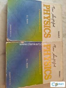 SL Arora vol1&2 physics book