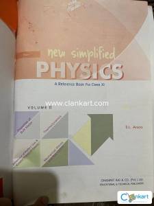 S.L. Arora physics for 11th