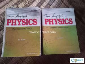 S.L. Arora physics for class 11(vol.1&2)