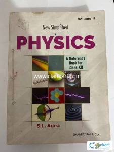 S.L Arora (physics reference book for 12th)