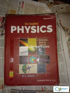 S.L Arora physics volume 2 class 11th