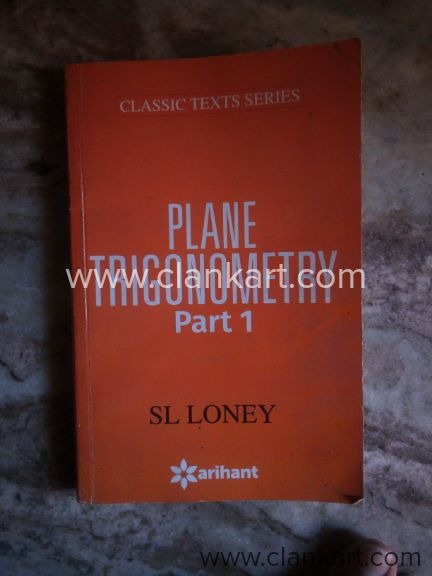 SL LONEY PLANE TRIGONOMETRY PART 1
