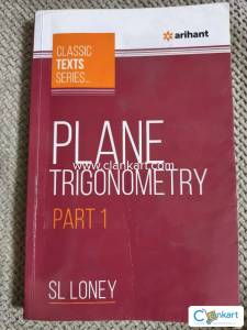 SL Loney Plane Trigonometry Part-1