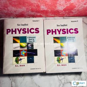 SL arora  physiscs 12 (vol 1&2)