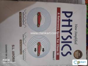S.L arora class11 physics