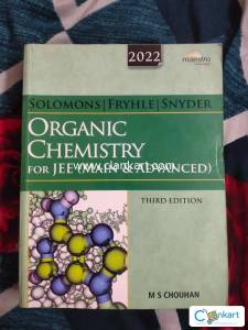 SOLOMONS ORGANIC CHEMISTRY FOR JEE