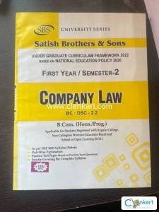 SOL Company Law Semester 2