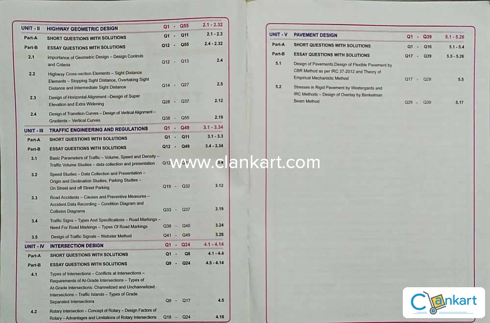 SPECTRUM ALL IN ONE T.E, E.Q.S & V for BTECH(R16) IV-I CIVIL ENGG