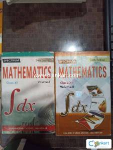 SPECTRUM MATHEMATICS FOR CLASS 12
