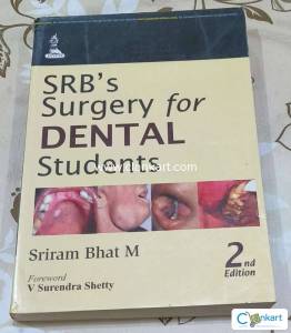 SRB's Surgery for Dental Students Sriram Bhat M