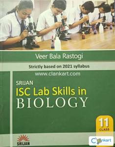 SRIJAN Biology Lab Manual for ISC Class 11