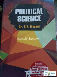 S.R. Myneni POLITICAL SCIENCE