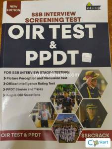 SSB INTERVIEW SCREENING TEST OIR TEST & PPDT