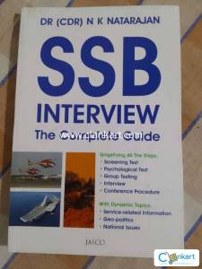 SSB Interview guide Dr (CDR) N K Natarjan