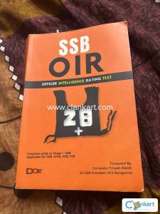 SSB OIR   officer intelligence rating test