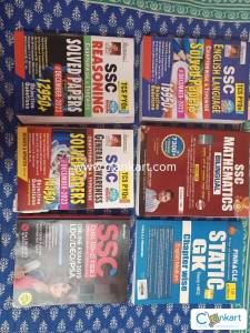 SSC BOOKS, KIRAN INSTITUTE SET PYQ