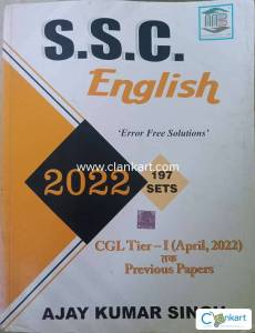 SSC ENGLISH ALL TCS BASED PYQs MB PUBLICATION (AJAY KUMAR SINGH)