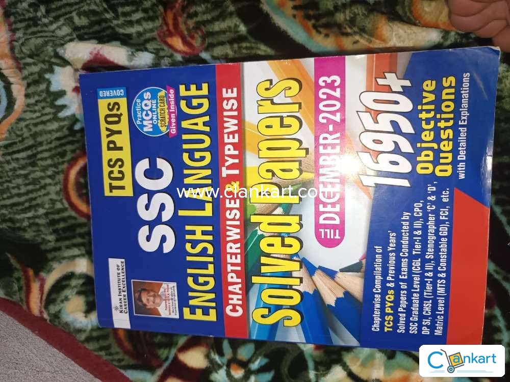 Buy 'SSC English Language Chapterwise And Typewise Solved Papers' Book ...