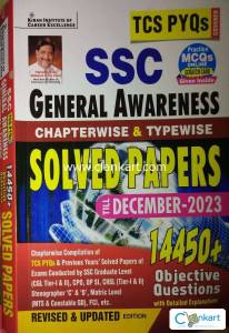SSC General Awareness TCS solved paper December 2023