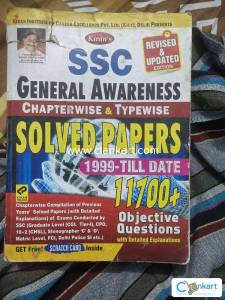 SSC General Awareness chapterwise and typewise solved papers