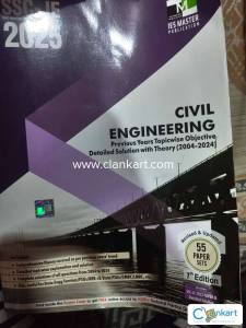 SSC JE 2025 civil engineering book