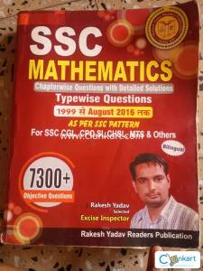 SSC MATHEMATICS CHAPTER WISE QUESTIONS WITH SOLUTION RAKESH YADAV