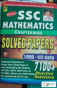 SSC MATHMATICS (chapter wise solved paper)
