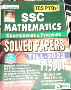 SSC Math Chapterwise & Typewise Solved Papers 2022