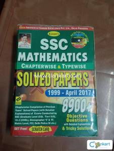 SSC Mathematics Solved papers 1999-2017