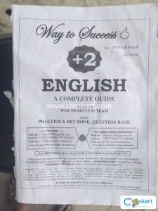 SSLC Way to success English guide for class 10
