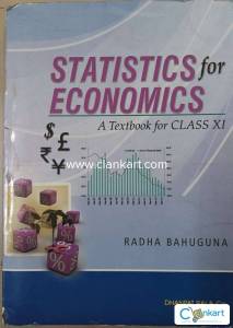 STATISTICS FOR ECONOMICS  CLASS XI TEXT BOOK