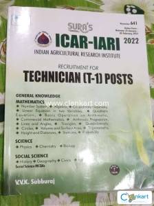 SURA'S ICAR-IARI Technician(T1) Posts ,Author(s) V.V.K Subburaj