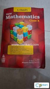 S CHAND'S unused Mathematics class 10