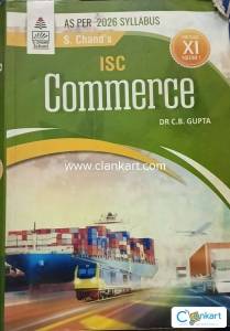S. Chand's ISC COMMERCE CLASS 11