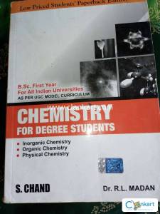 S Chand chemistry honours B.sc part 1