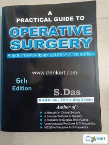 S Das Operative Surgery 6th edition