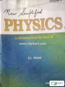 S. L. Arora New simplified Physics for class 11