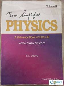 S. L. Arora Physics Reference book Volume II Class XII